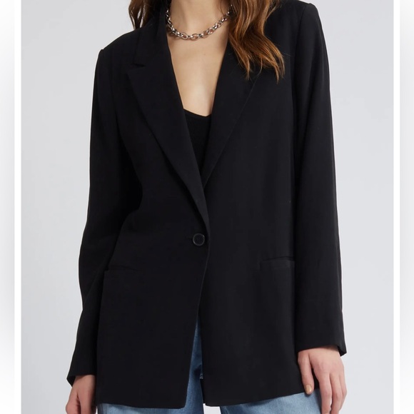 Open Edit Relaxed Fit Blazer - Picture 3 of 9